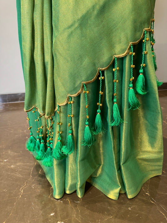 Bell Tassels Green