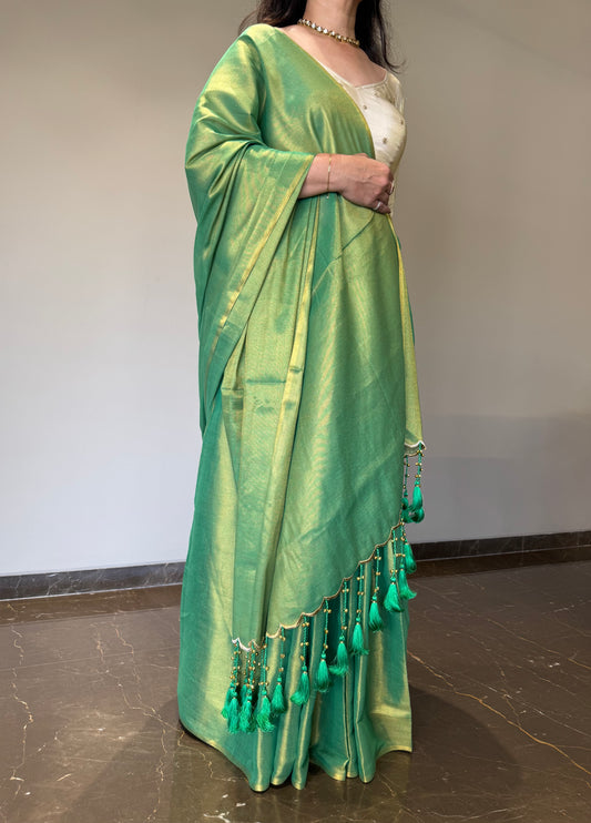 Bell Tassels Green