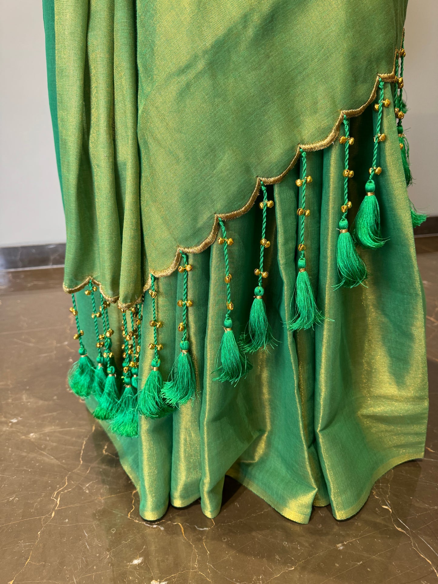 Bell Tassels Green