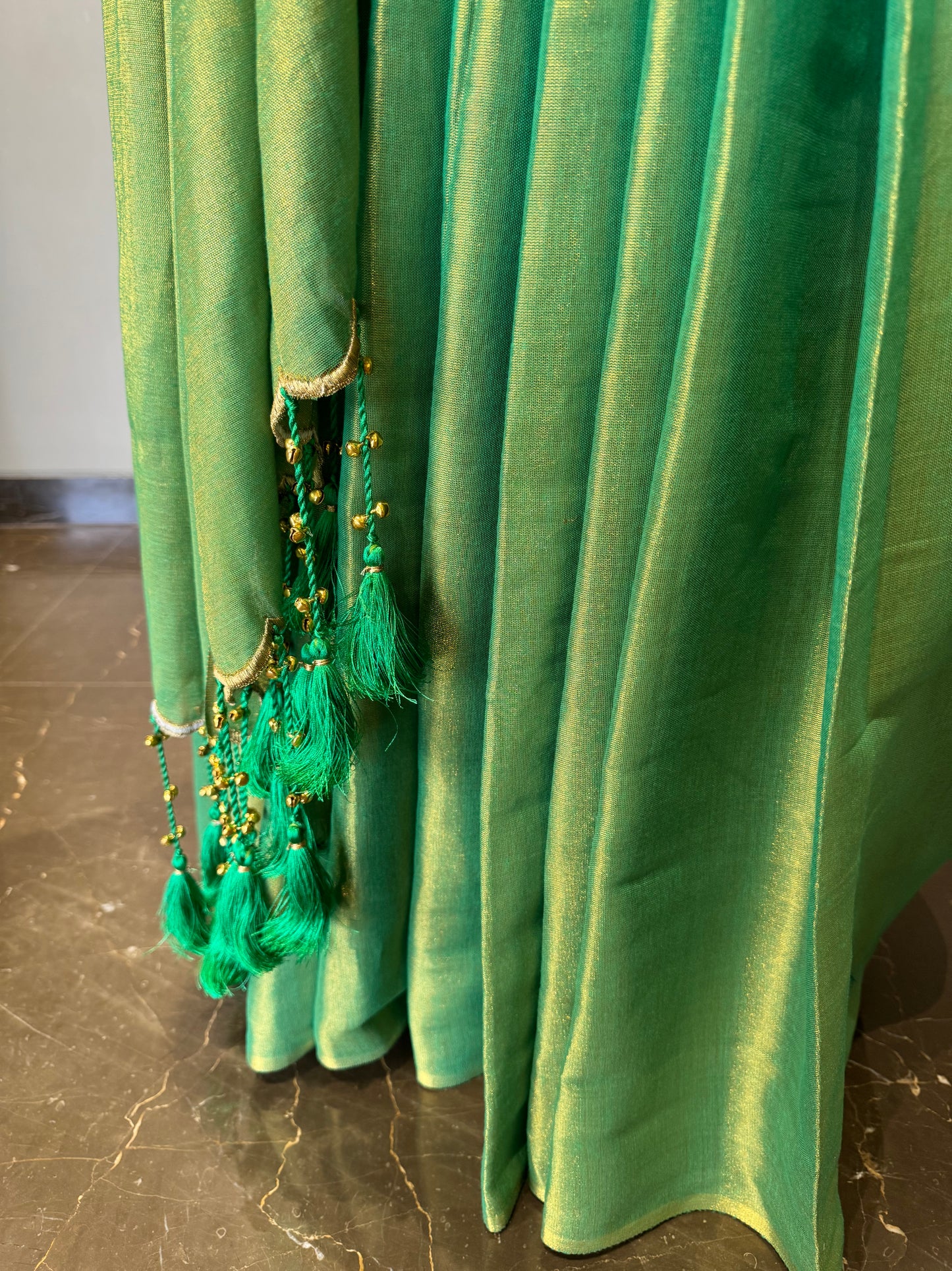 Bell Tassels Green
