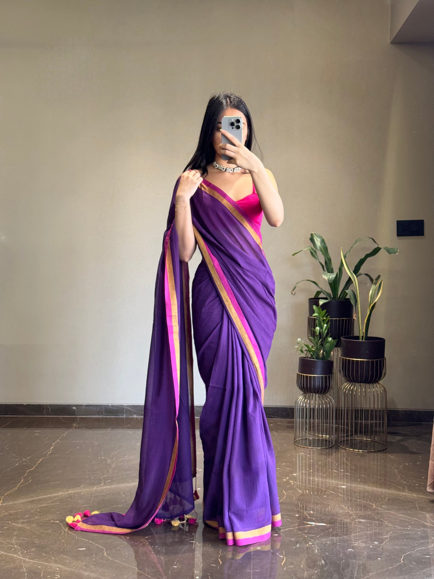 Mul Plain Dark Purple