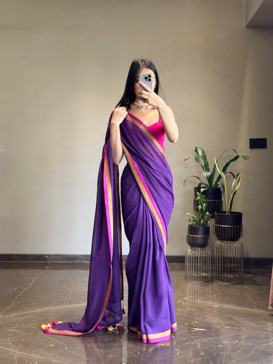 Mul Plain Dark Purple