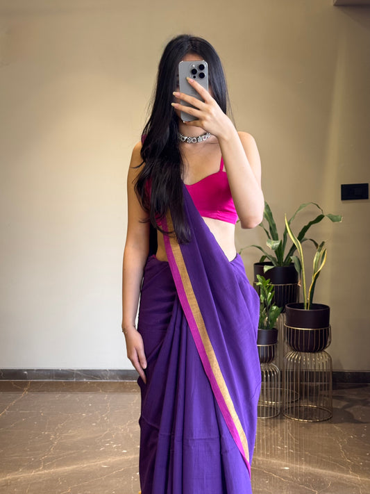 Mul Plain Dark Purple