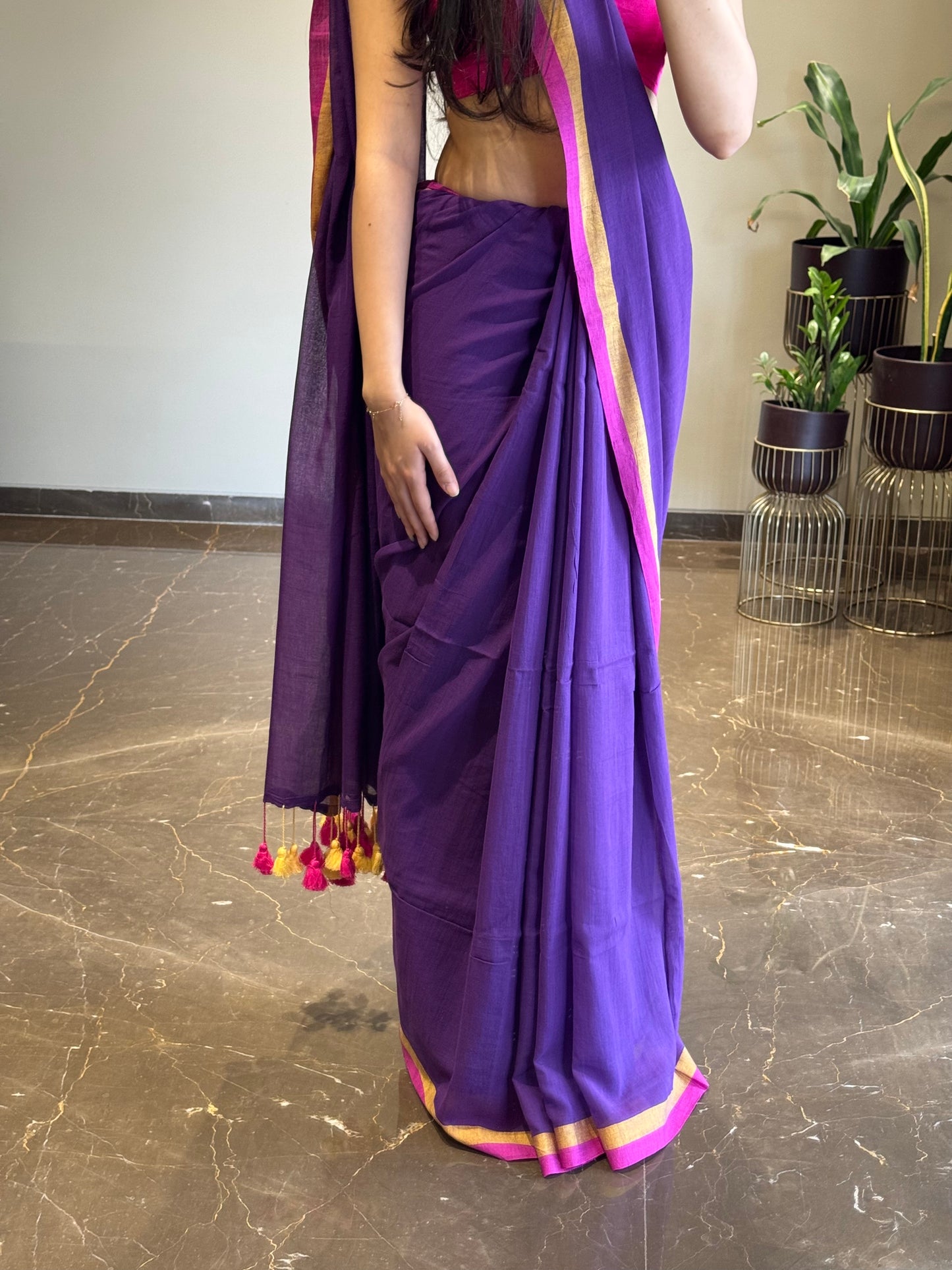 Mul Plain Dark Purple