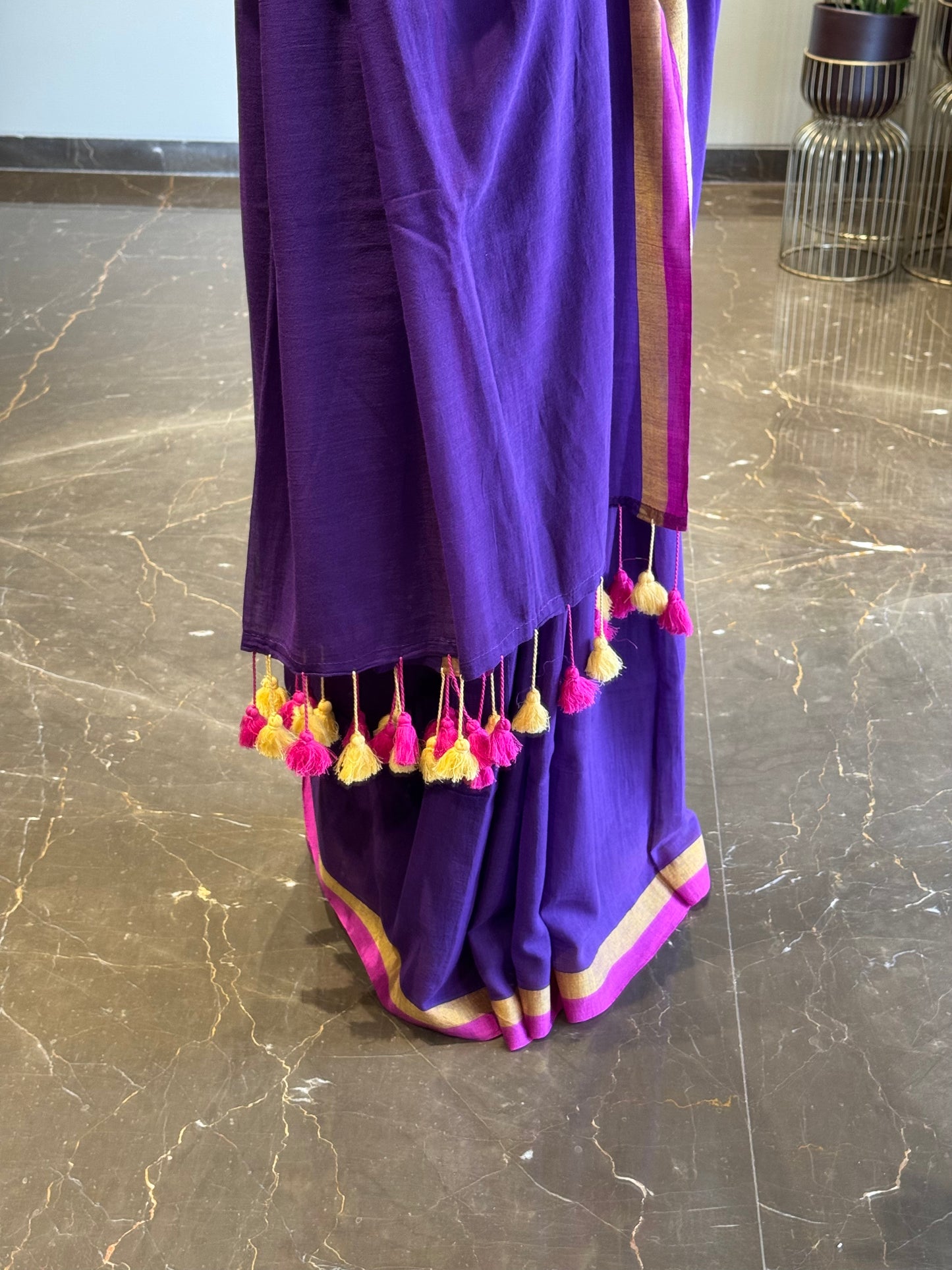 Mul Plain Dark Purple