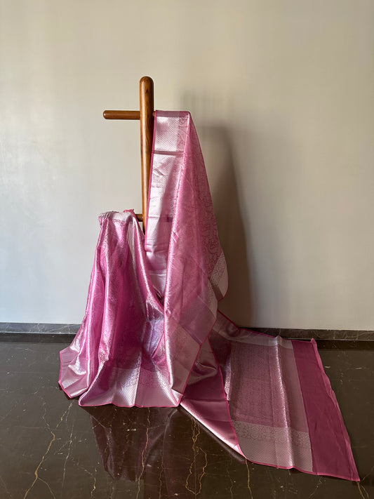 Glass Tissue Saree