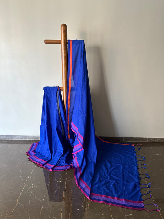 Plain Khadi Cotton Saree