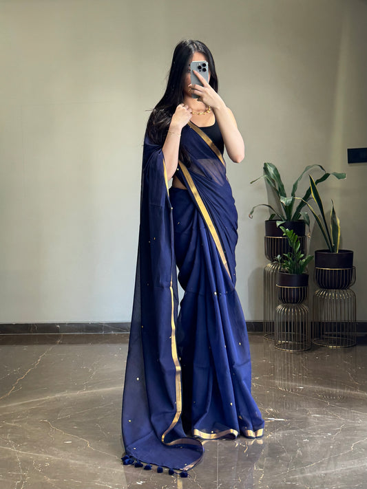 Mul Sequins Blue