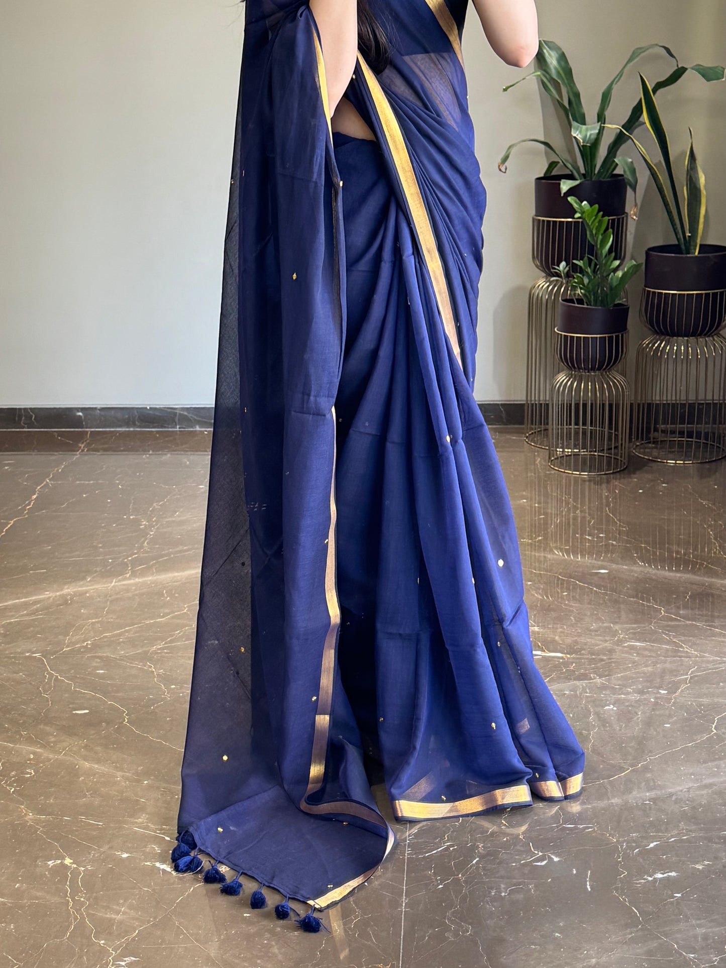 Mul Sequins Blue