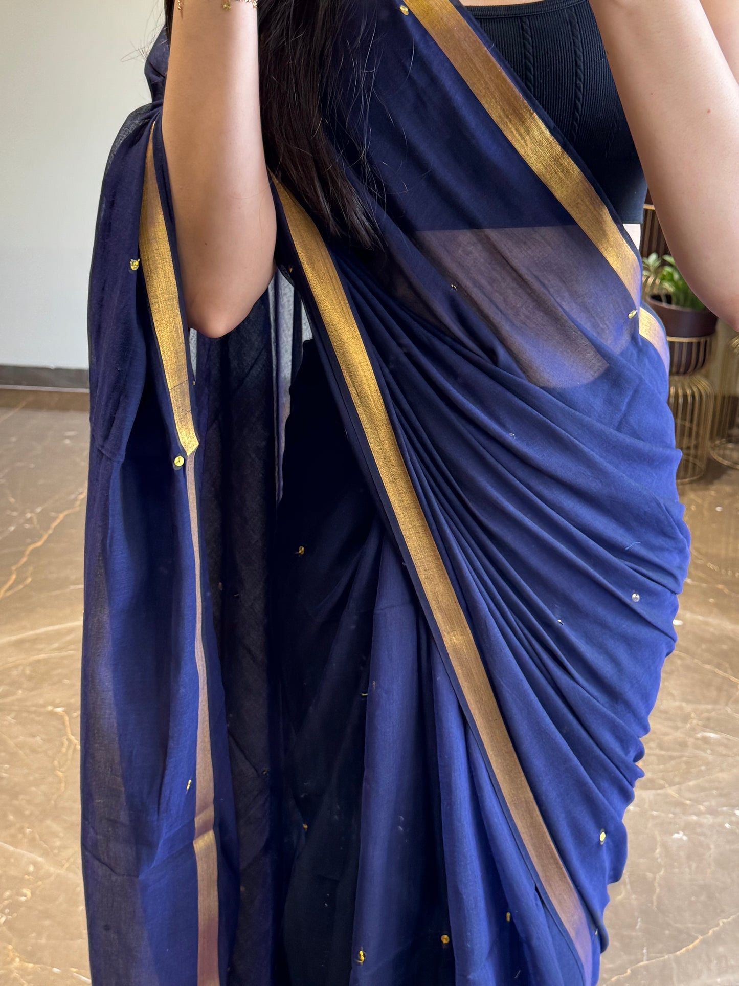 Mul Sequins Blue