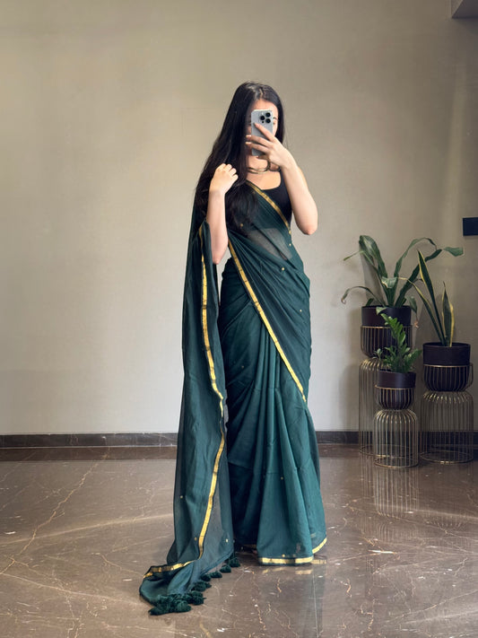 Mul Sequins Green