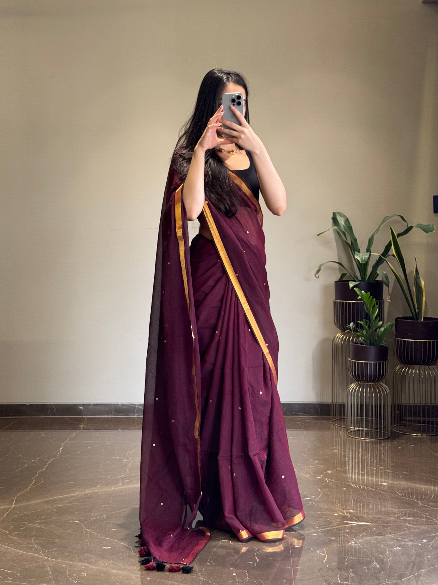 Mul Sequins Plum