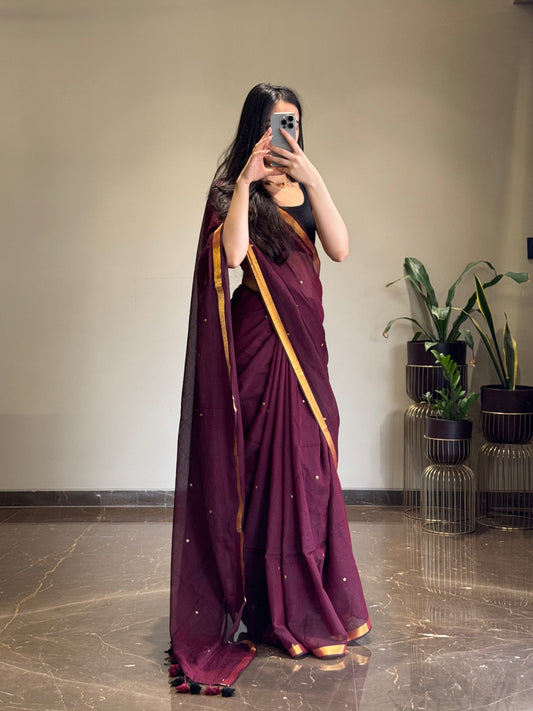 Mul Sequins Plum