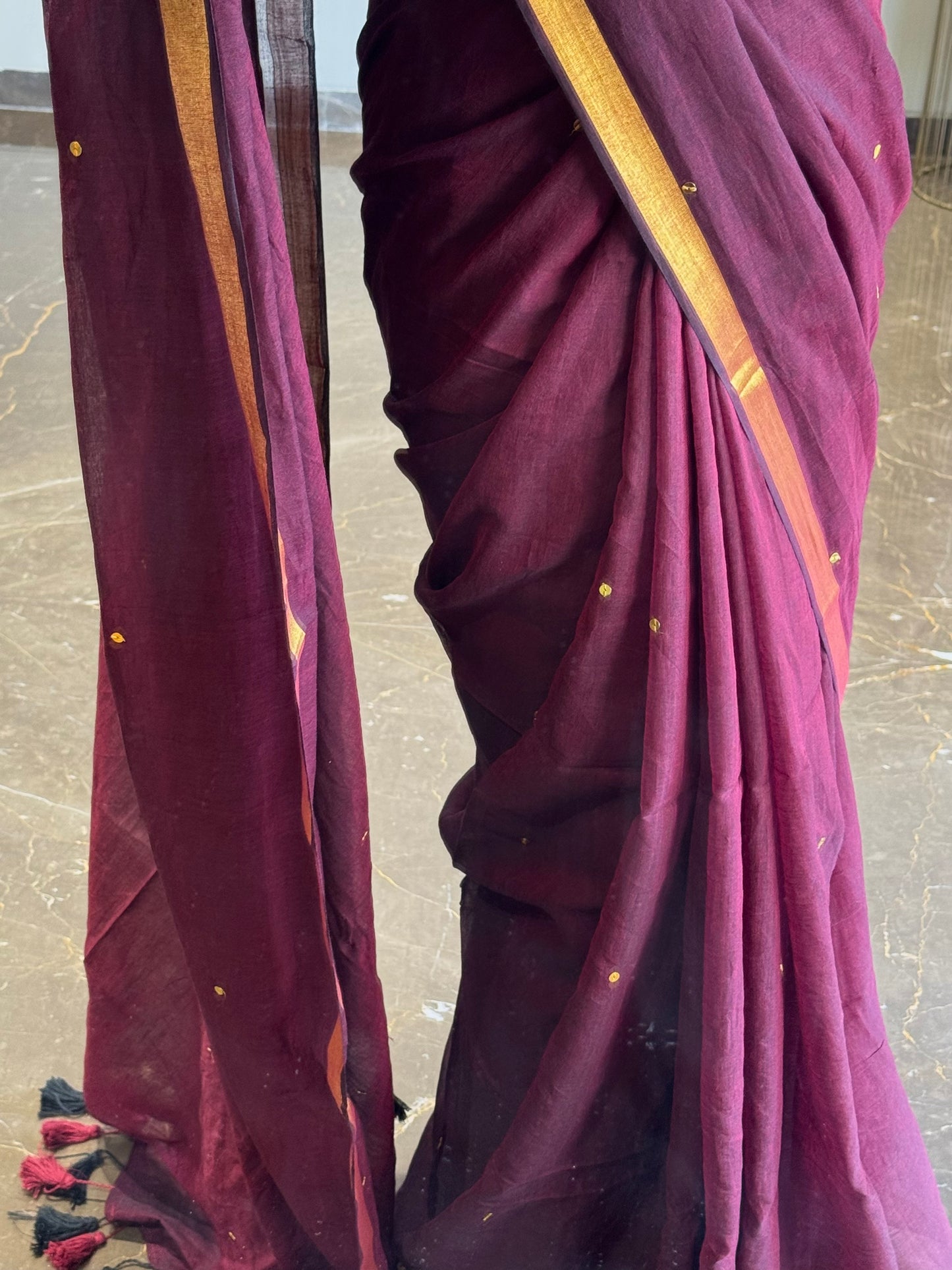 Mul Sequins Plum