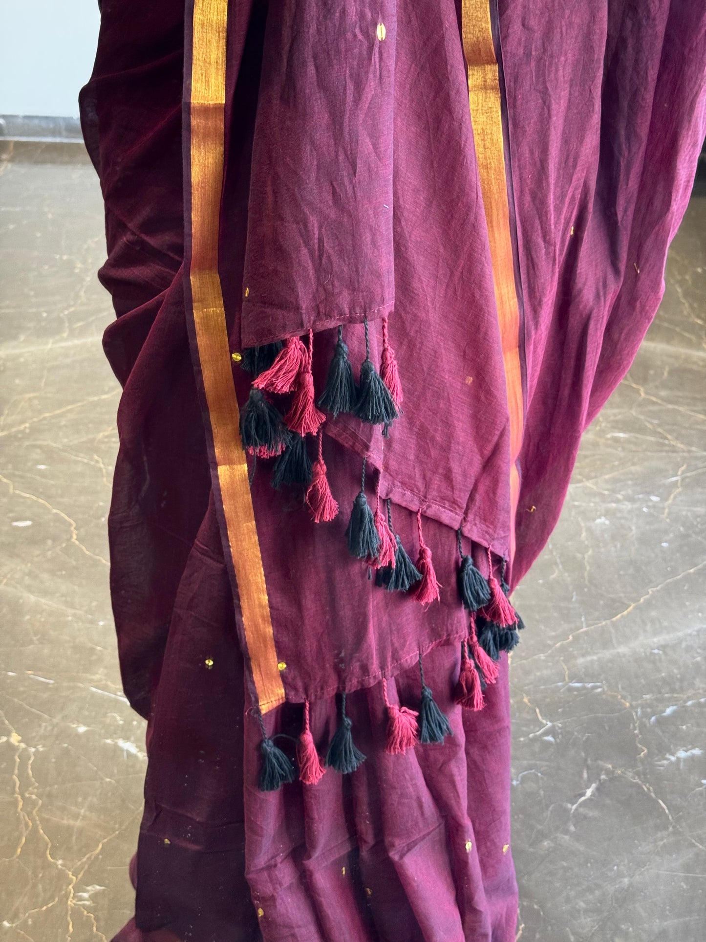 Mul Sequins Plum