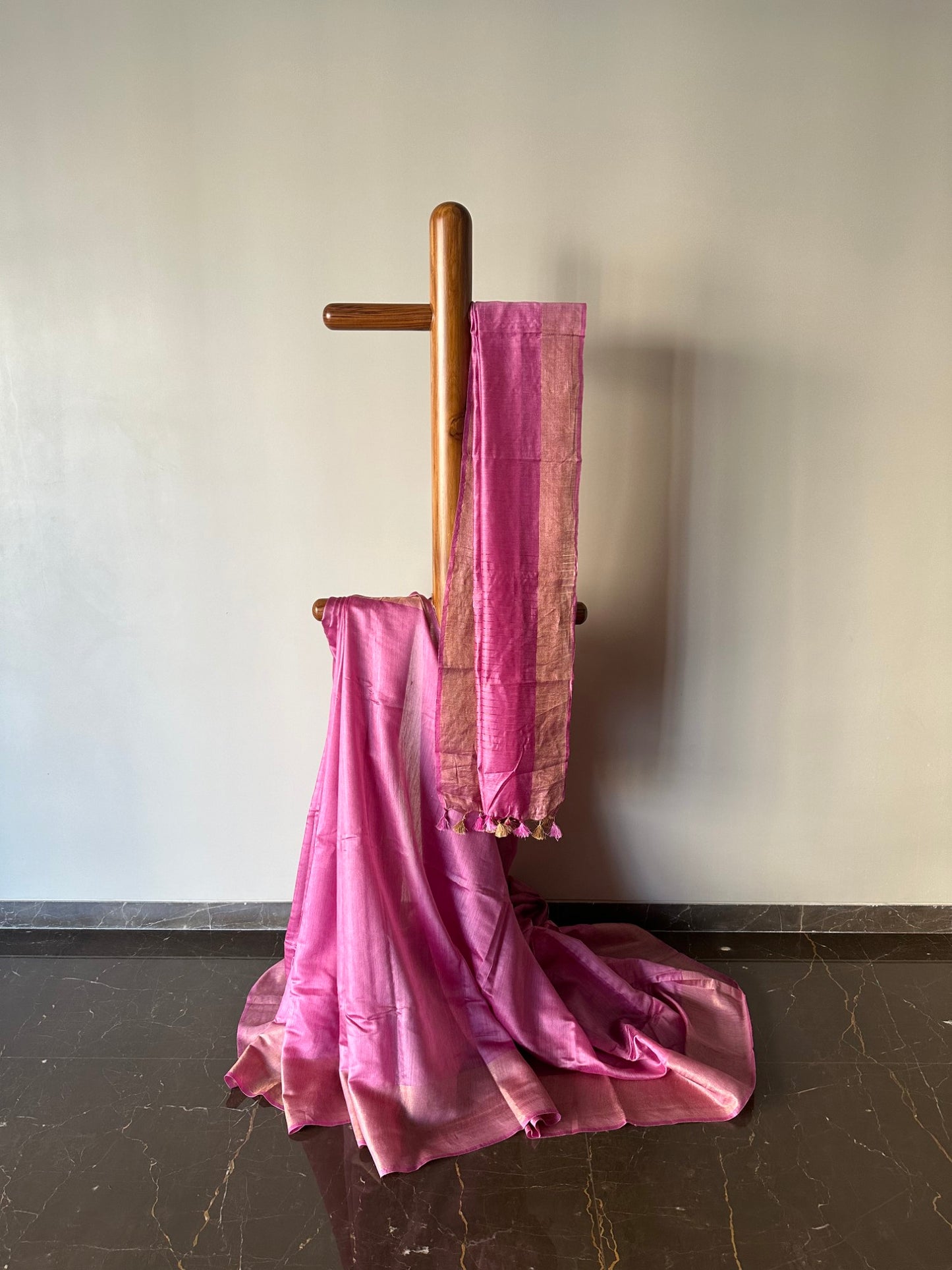 Raw Tussur Silk Saree