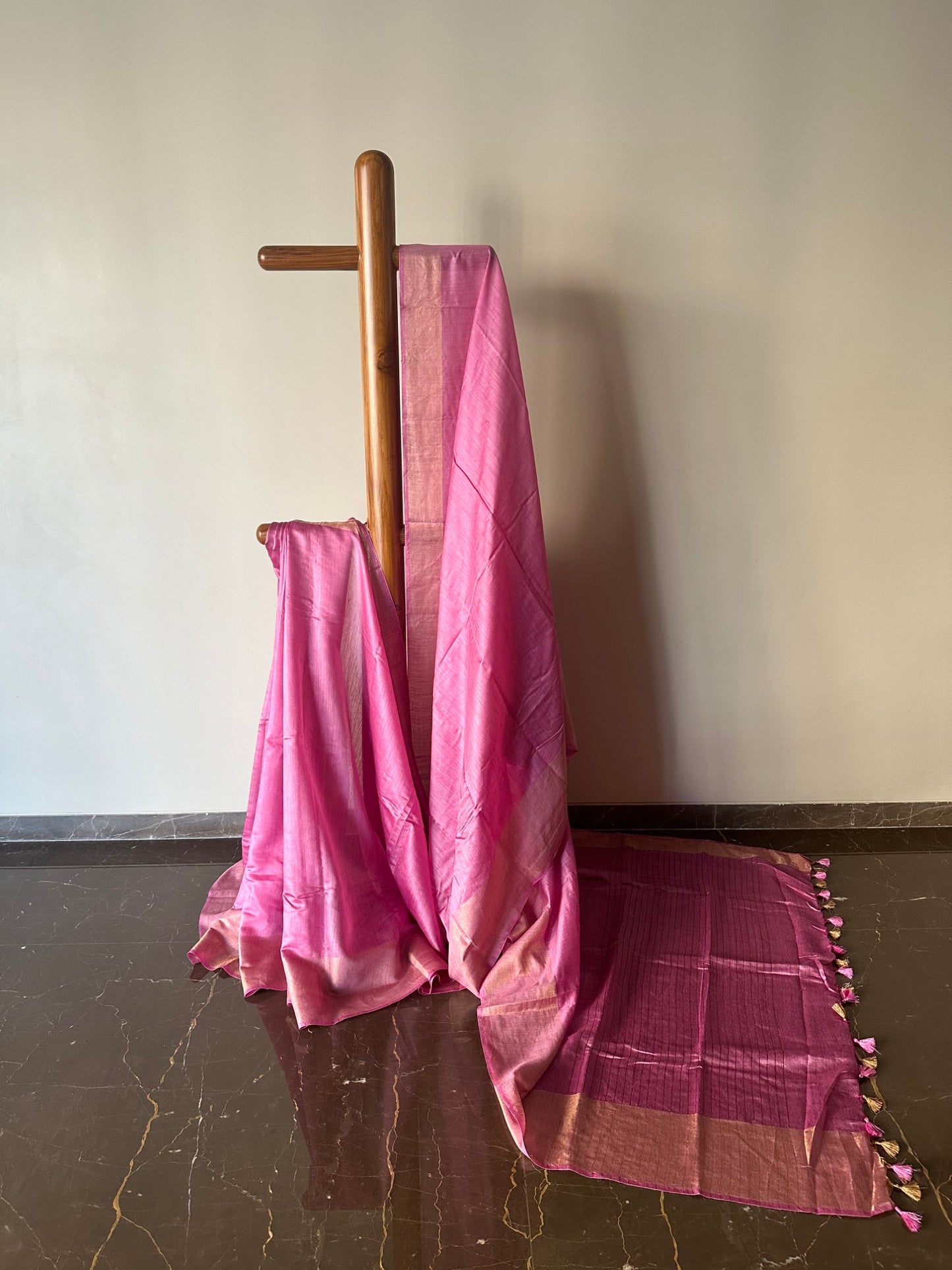 Raw Tussur Silk Saree