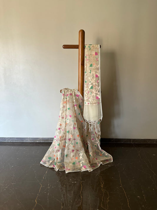 Organza Maslin Saree